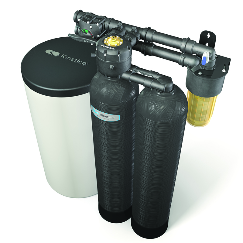 Unique And Patented Twin-Tank Design Non-Electric Water Softener